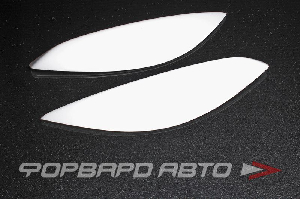 Накладки фар (реснички) Opel Astra, 2004г-  
